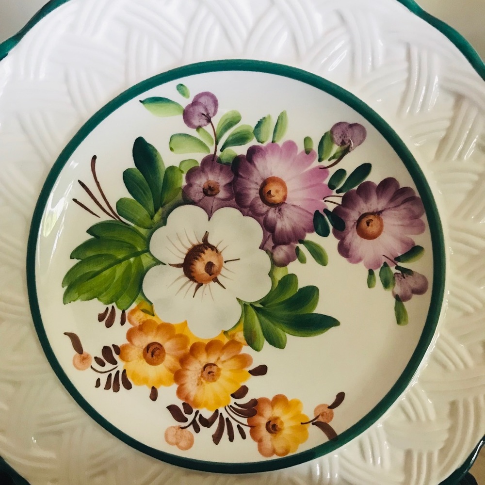 Italian set plate